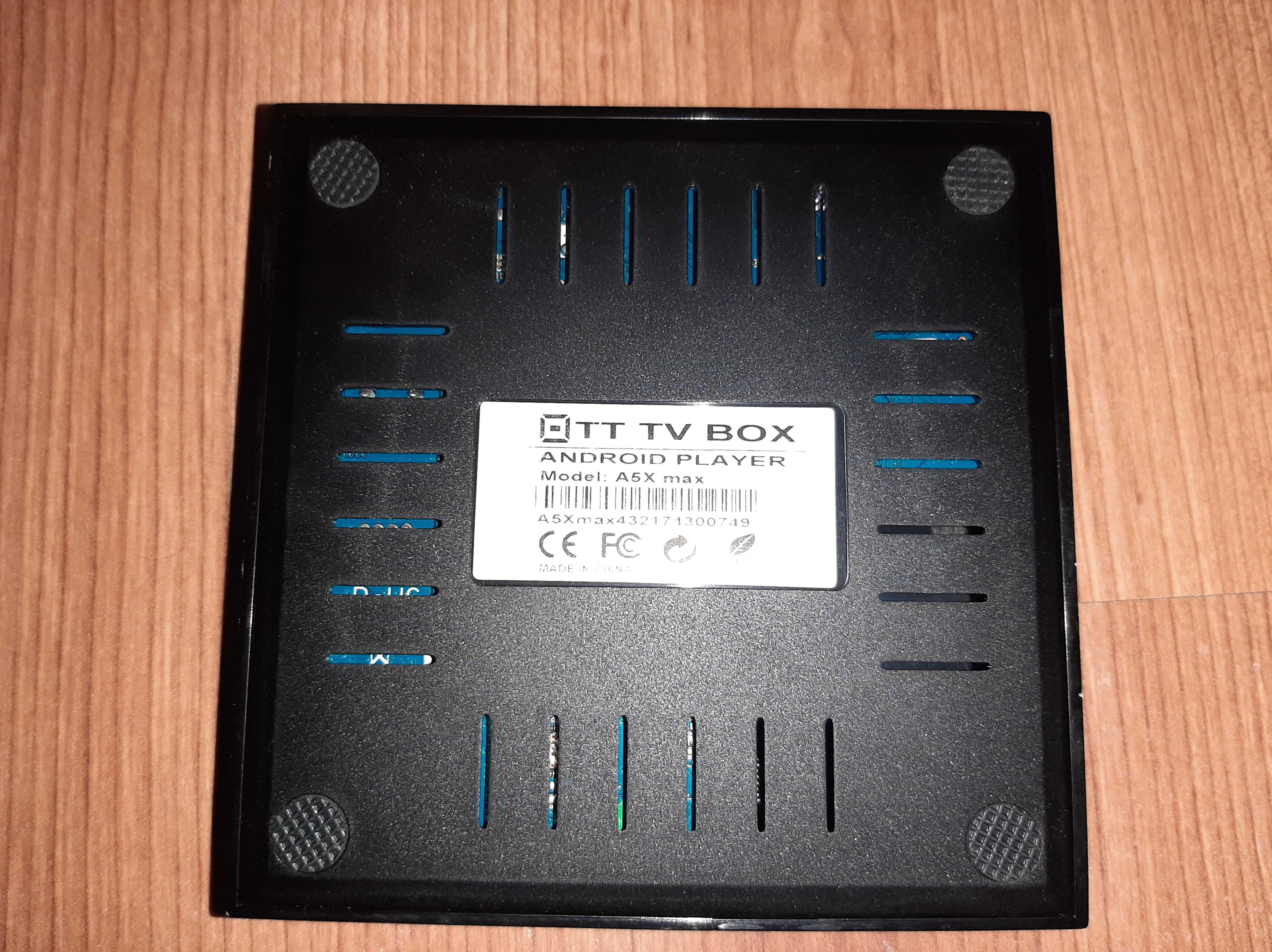 TV Box A5X Max 4k Ultra HD,  Android 9.0