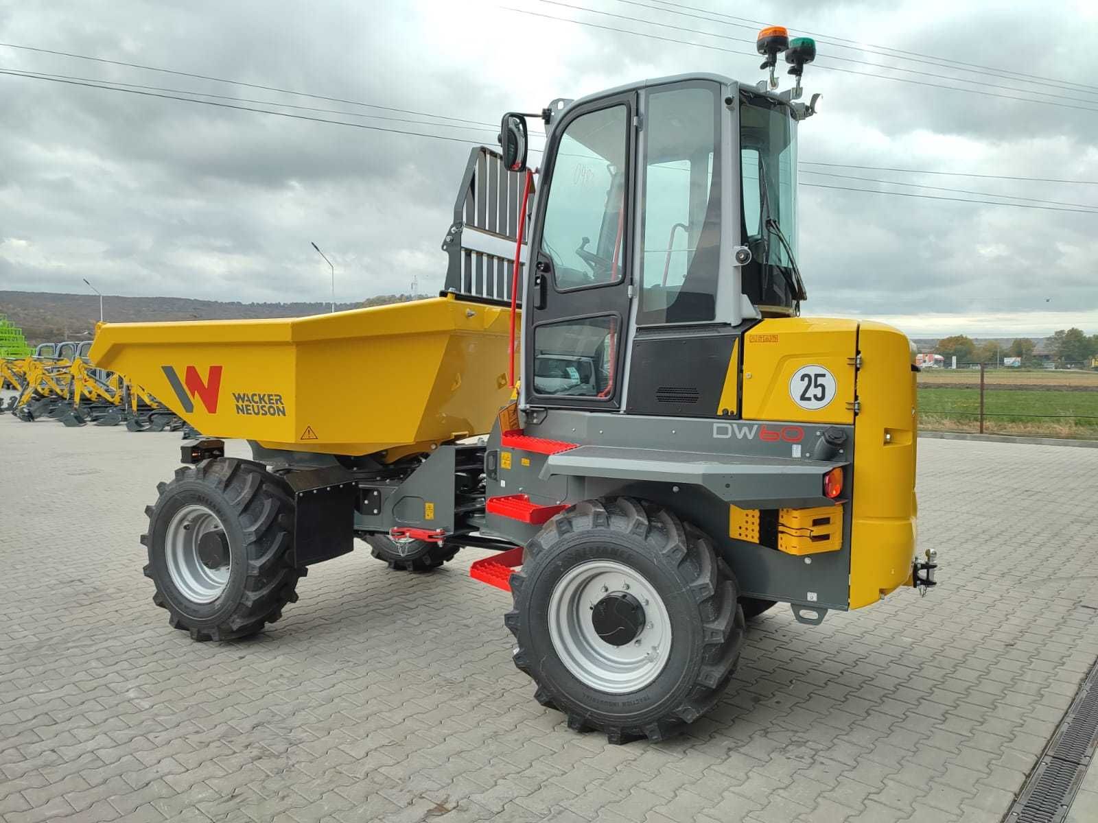 Dumper Wacker Neuson DW60-2 cu cabina incalzita model NOU