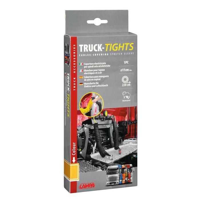 Чорап / калъф за спирални маркучи и кабели на тир, камион - 4 цвята