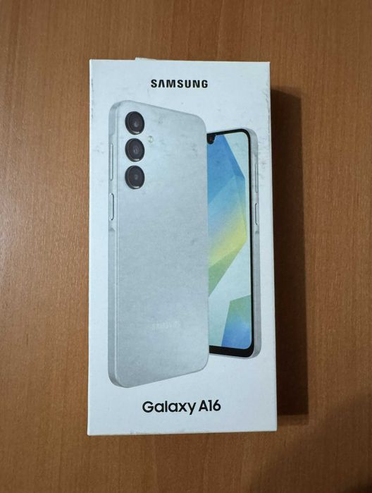 НОВ Samsung A16 128 Gb Grey -> неразпечатан с гаранция
