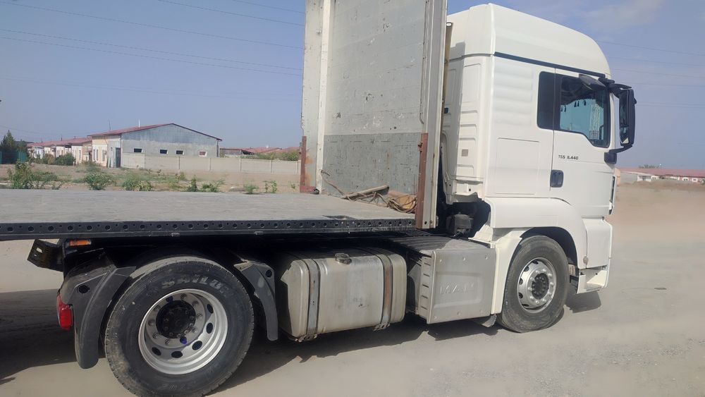 Ман евро 6 тараси 7100 кг Прицеп Кроне