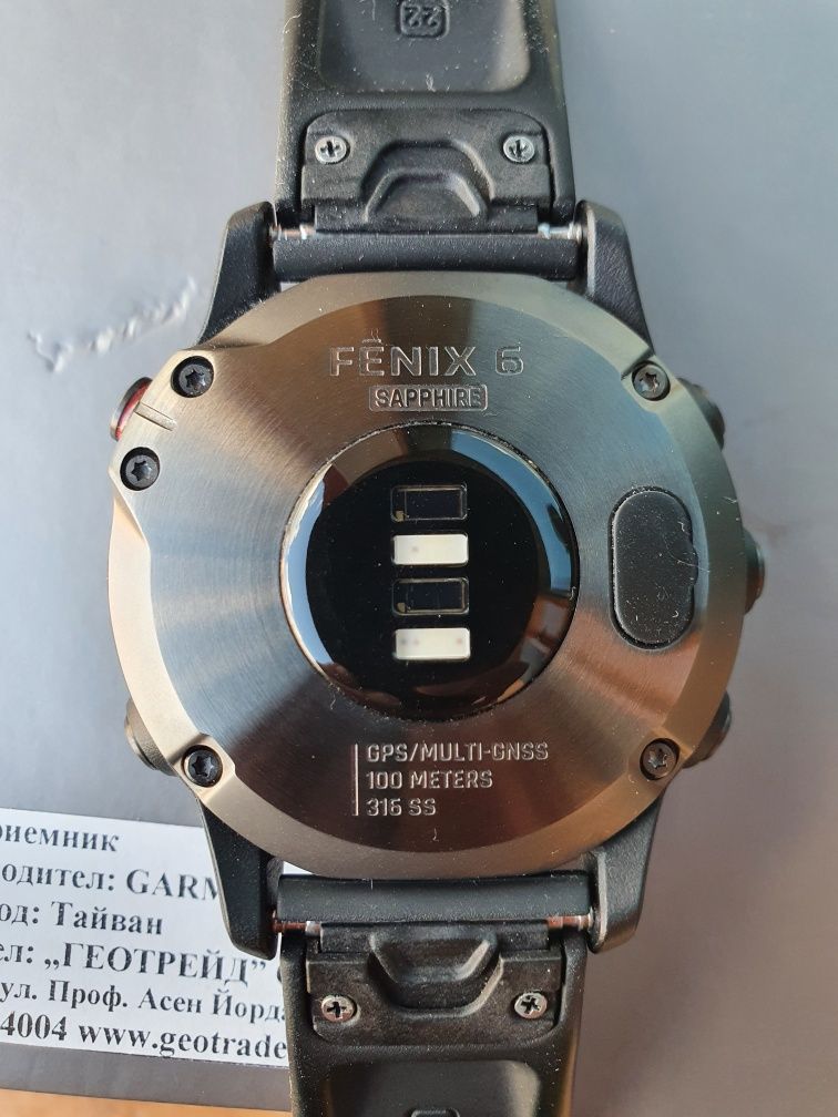 Garmin Fenix 6 sapphire