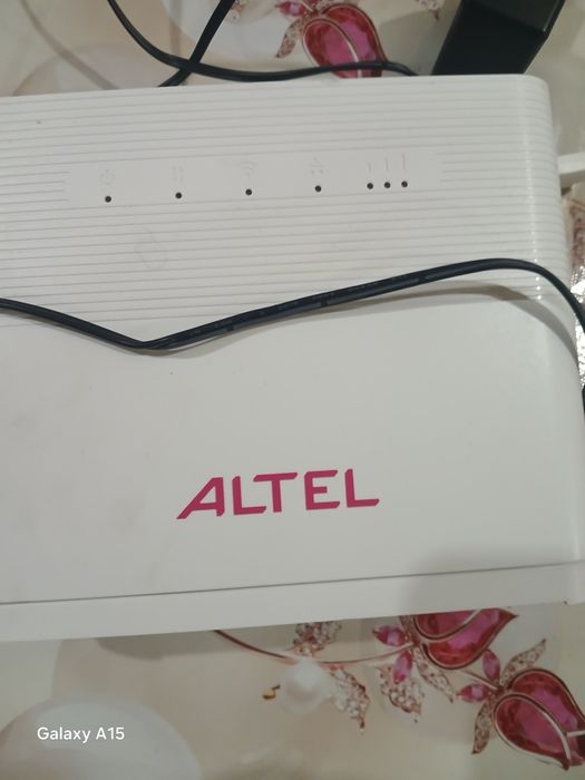ВайФай роутер  Алтел пользовались один год