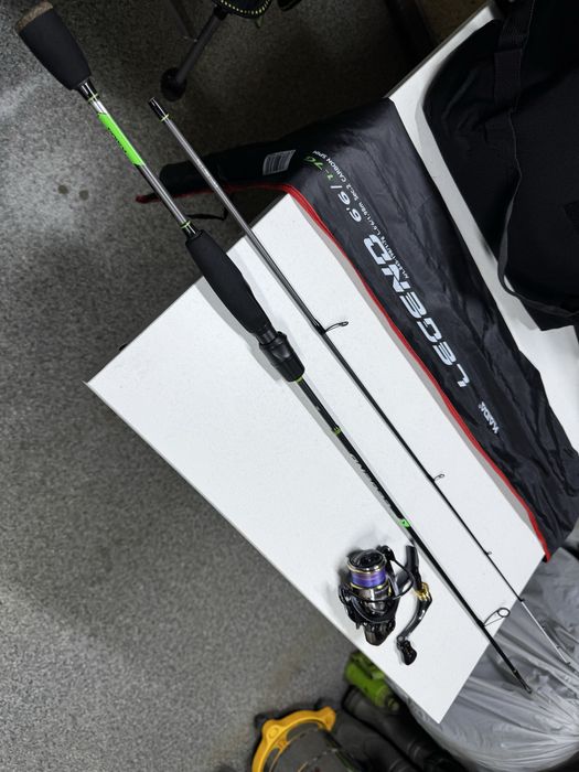 Спининг Комплект UL Kaida и катушка Nautilus