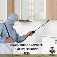 Дезинфекция уничтожение клопов тараканов Астана дератизация мышей ос