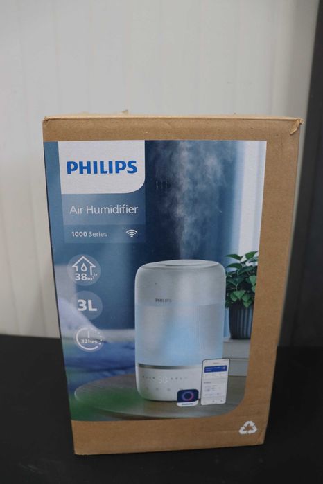 Умен овлажнител за въздух Philips, високочестотна мъгла, ароматерапия