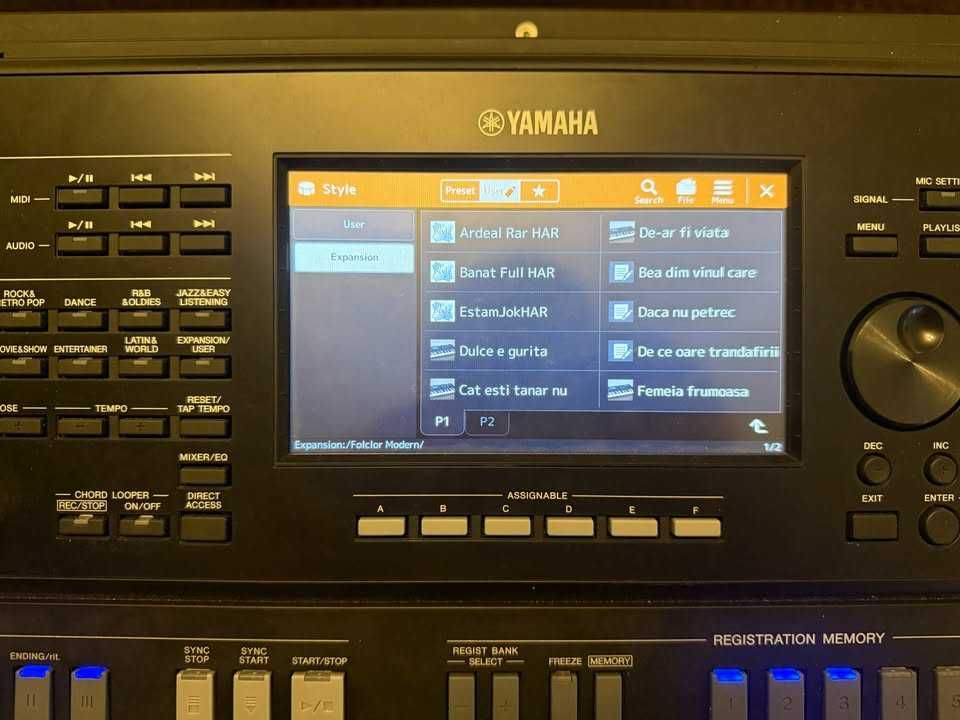 Vand  Yamaha SX720