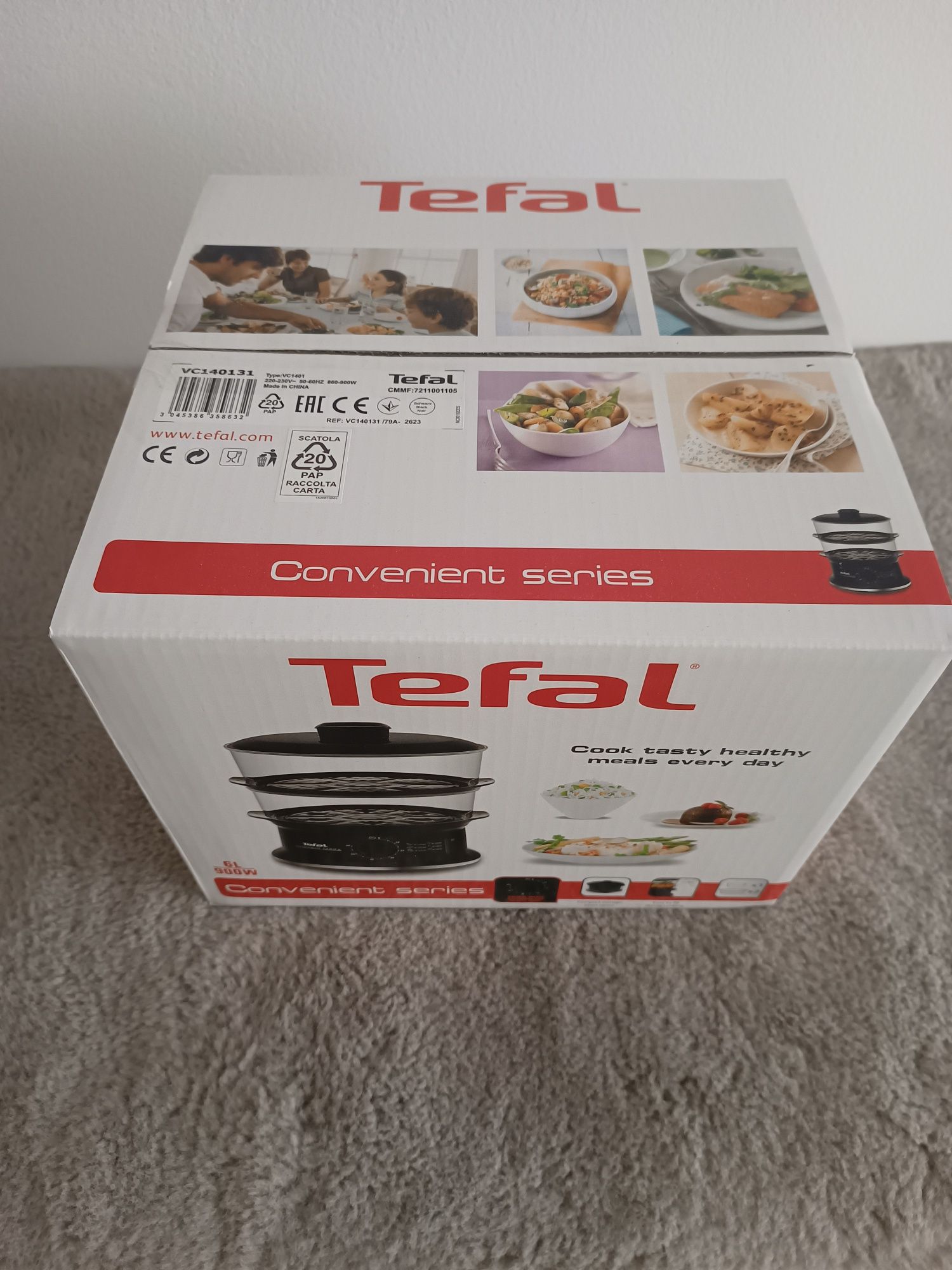 Aparat de gătit cu aburi Tefal