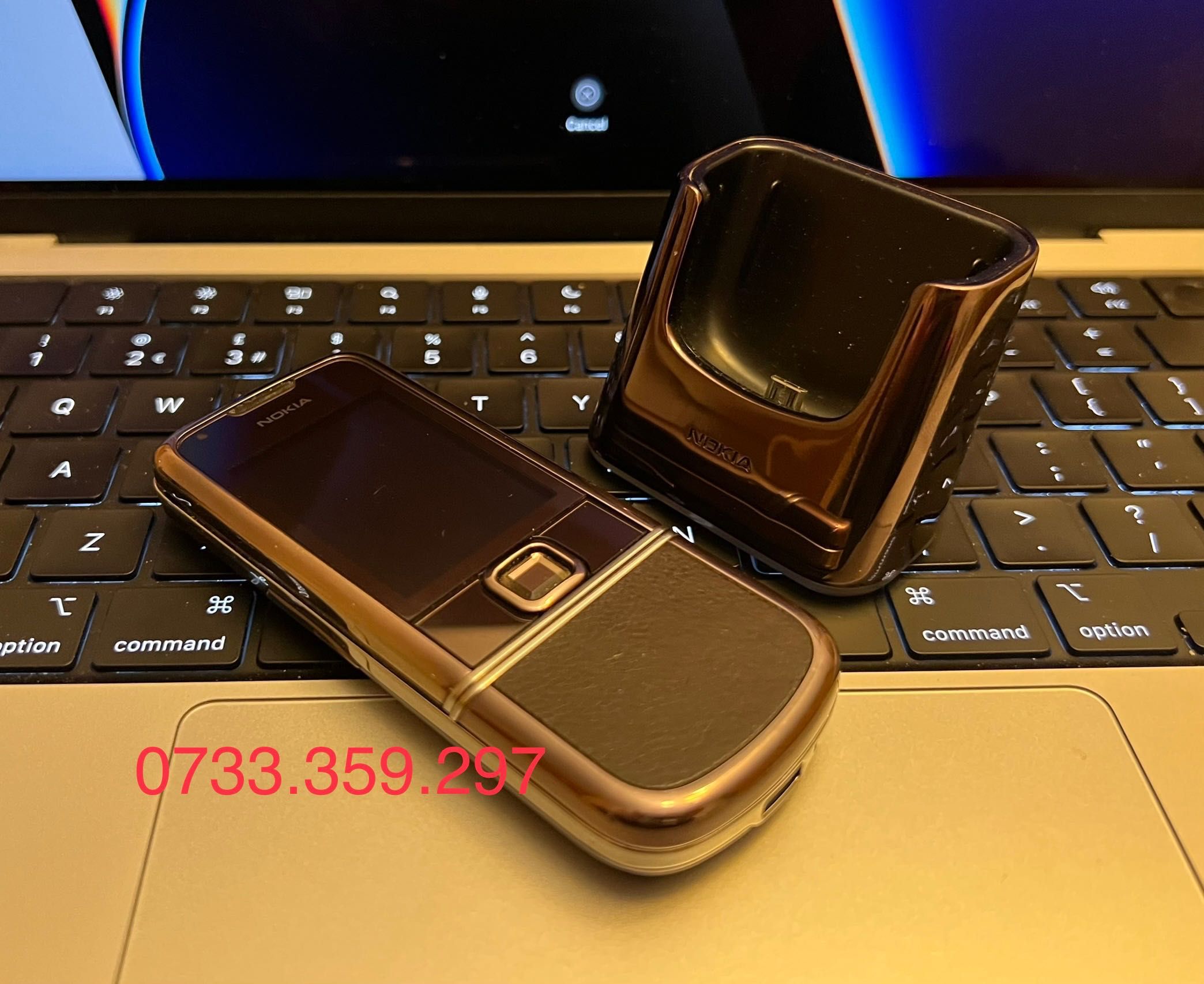 NOKIA 8800 ARTE Sapphire RARITATE ! Telefon vintage colectie