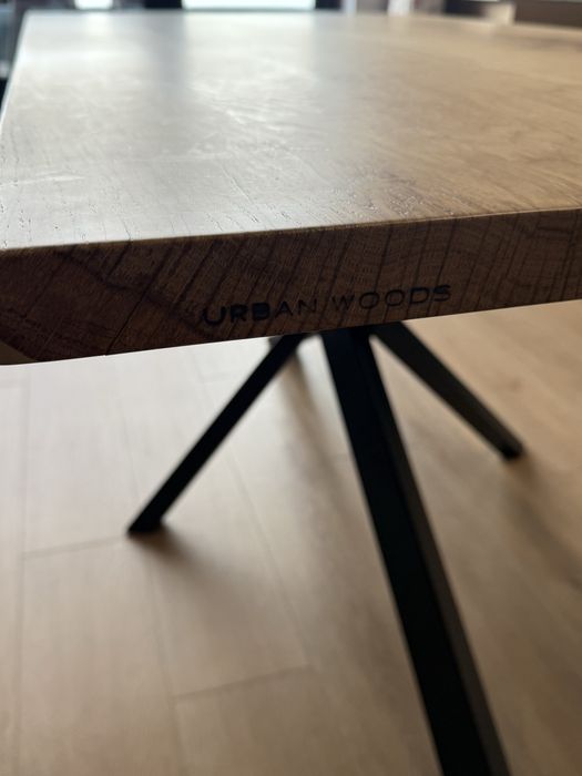 Masă dining blat brut stejar Urban Woods