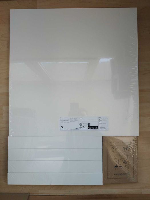 IKEA LACK помощна масичка - бяла, нова