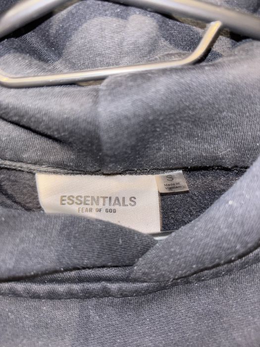 black Essentials hoodie