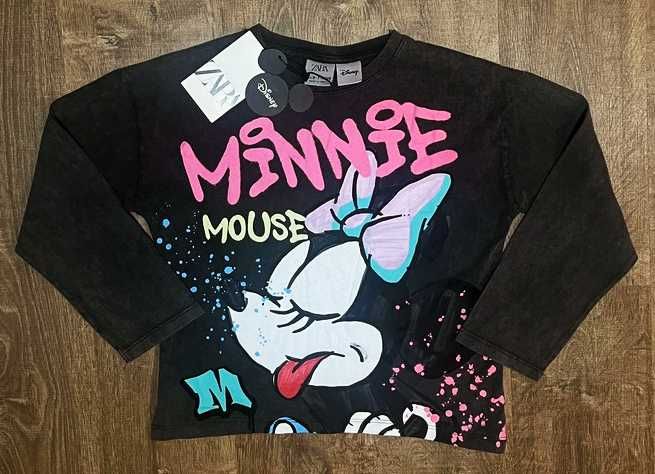 Bluză copii ZARA Disney Minnie Mouse (6-7 ani) noua