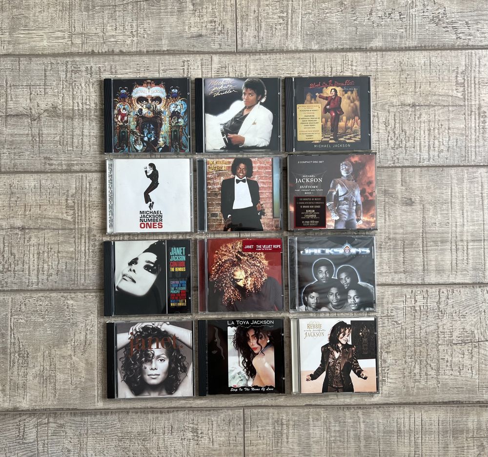 Cd-uri originale Michael Jackson, La Toya, Rebbie, Janet, Jackson 5