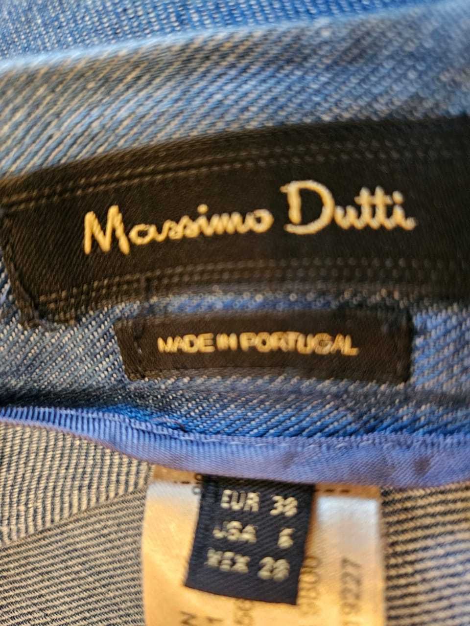 брючный  костюм лен  р-р S  Massimo Dutti  спортшик