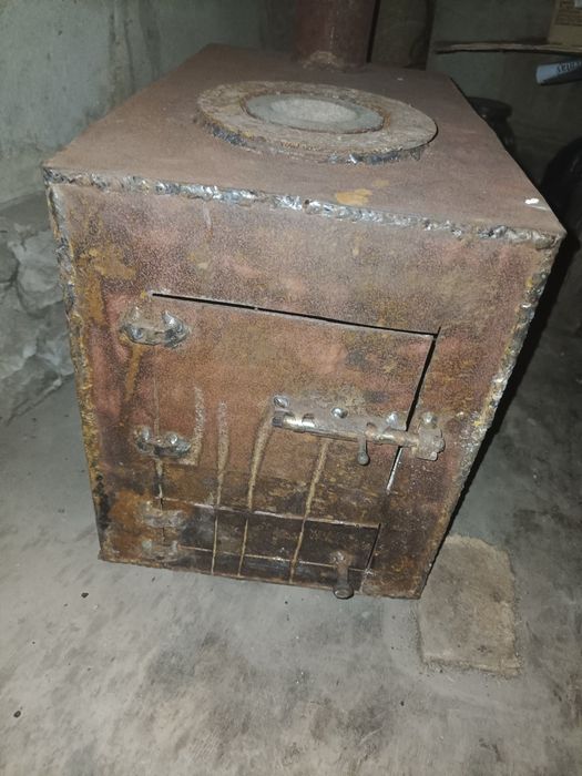 Продам печку самоделки метал