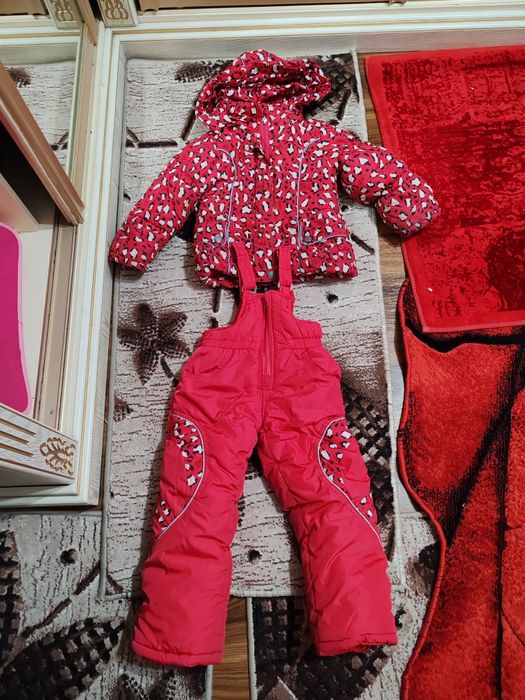 Двойка детская, куртка комбинезон