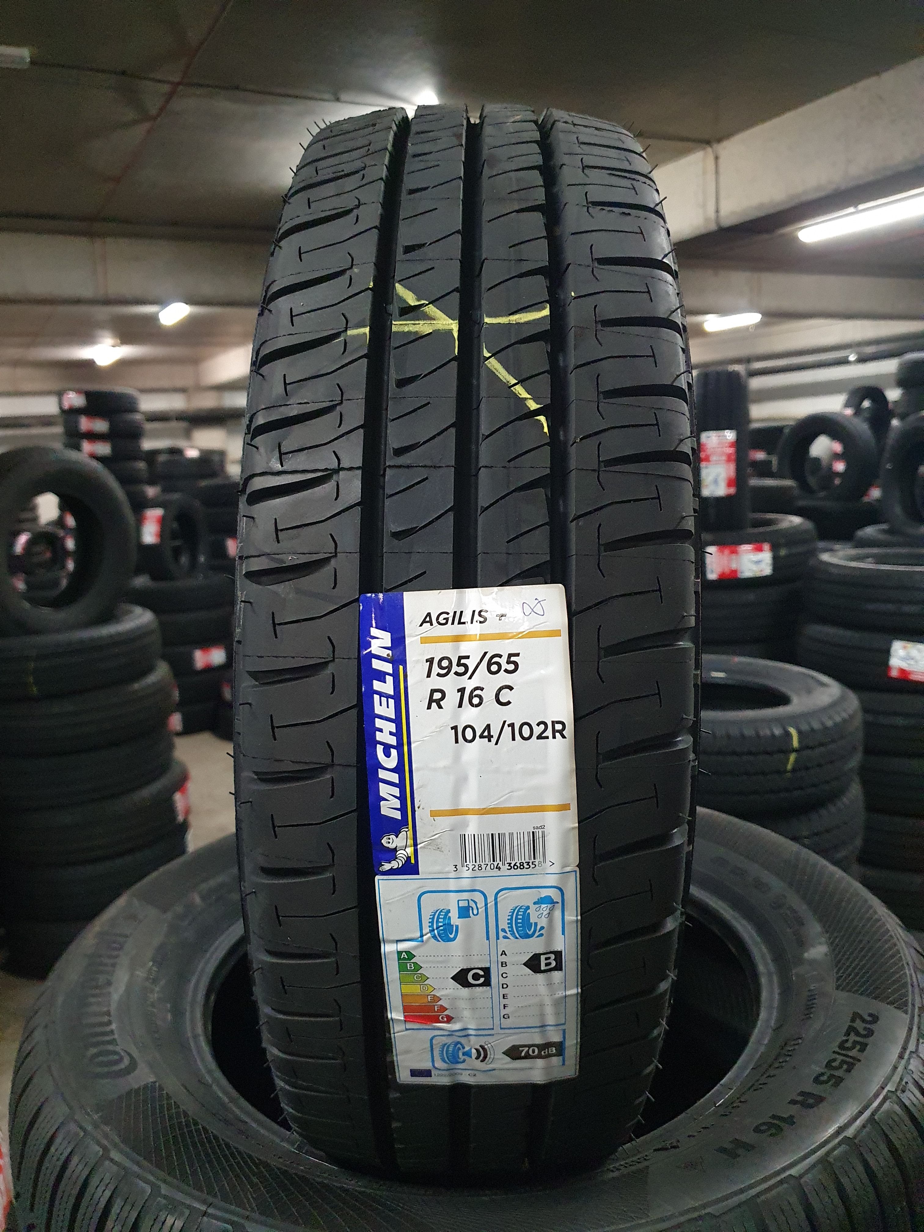 Michelin 195/65r16c 104/102r Agilis + Grnx 0120