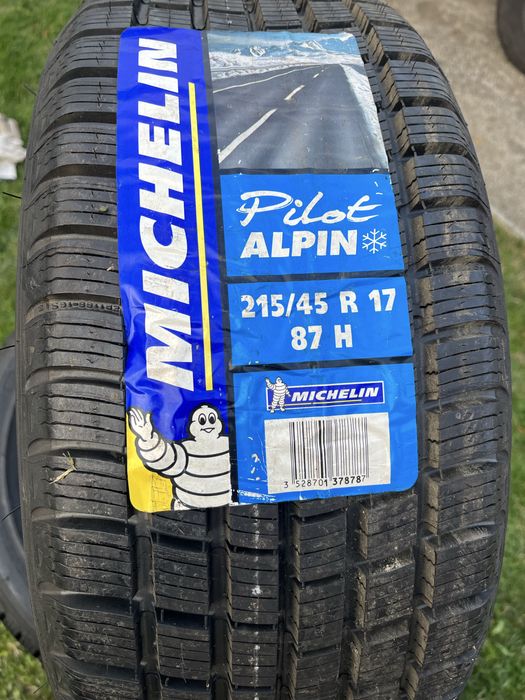 4бр ЗИМНИ ГУМИ НОВИ 215/45/17 Michelin PILOT Alpin НОВИ 4бр