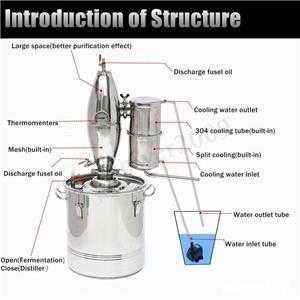 Cazan tuica si distilator 30L
