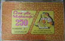 Joc vechi Cine stie raspunde