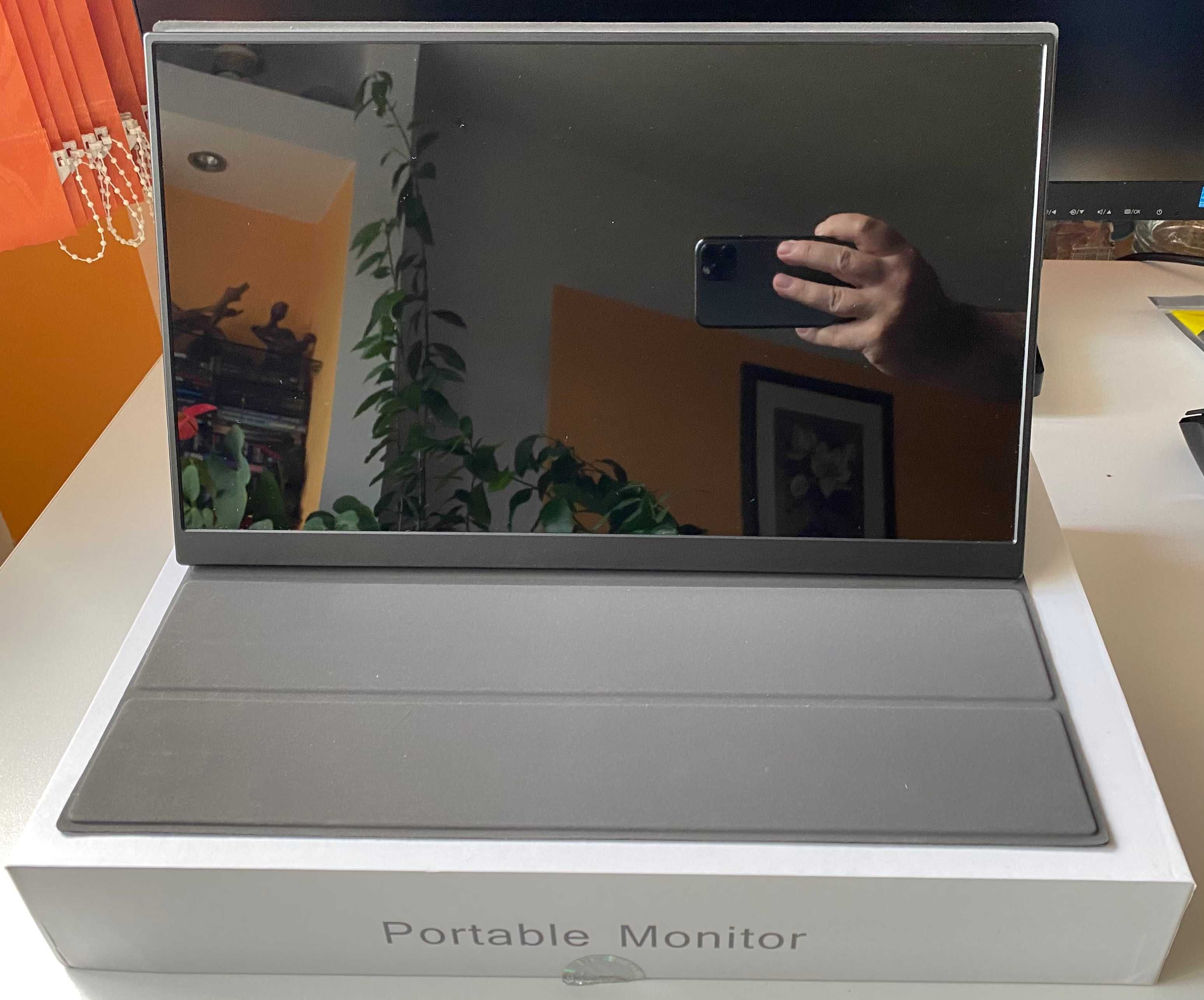 Monitor Portabil Profesional 15.6" IPS FHD 100% DCI-P3 99% Adobe RGB