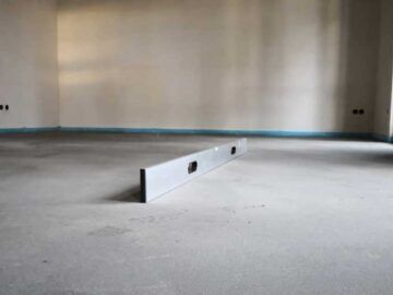 Пол сухой стяжка