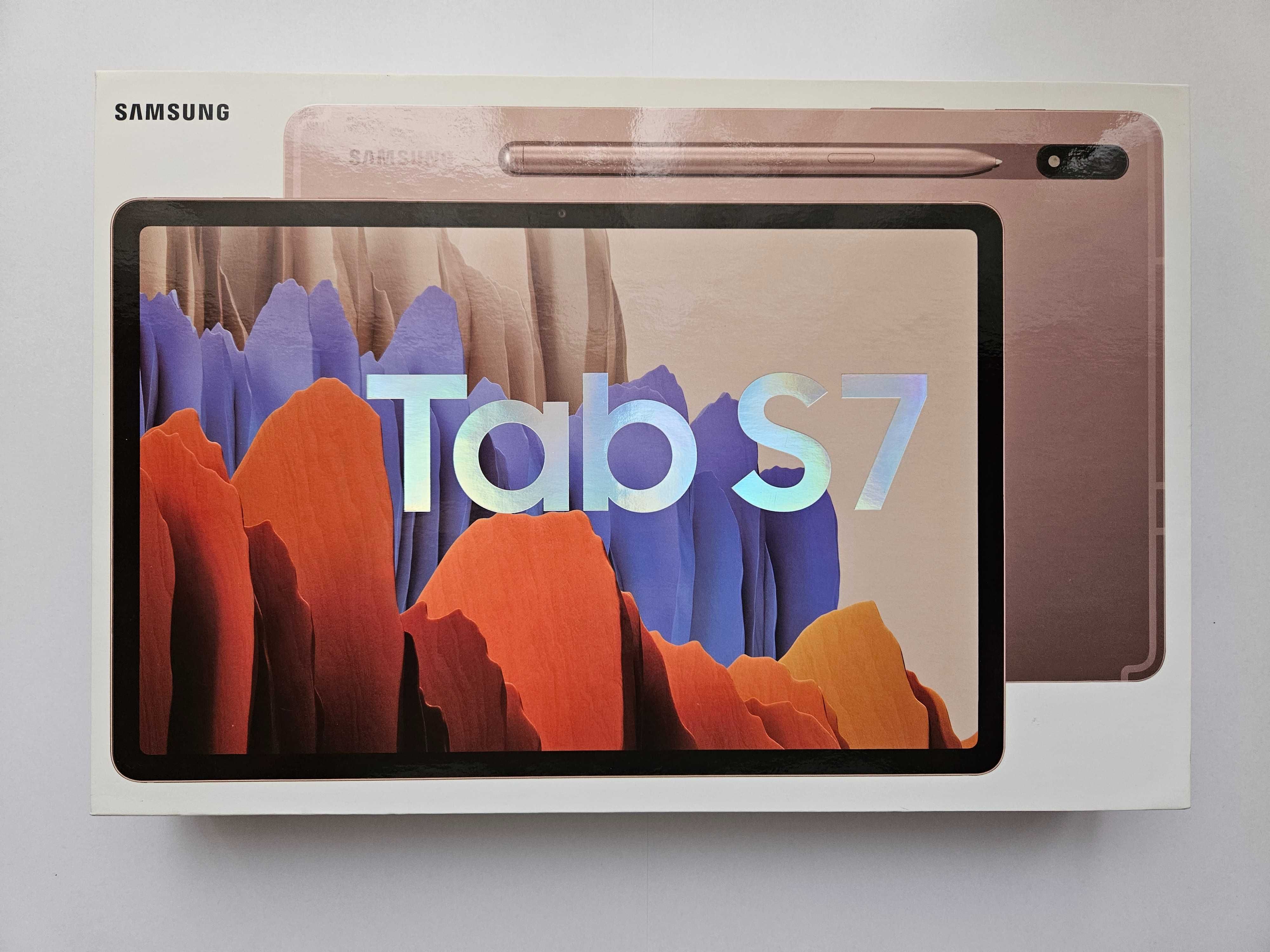 Перфектен таблет Samsung Galaxy Tab S7, 5G, 128 Gb, пълен комплект