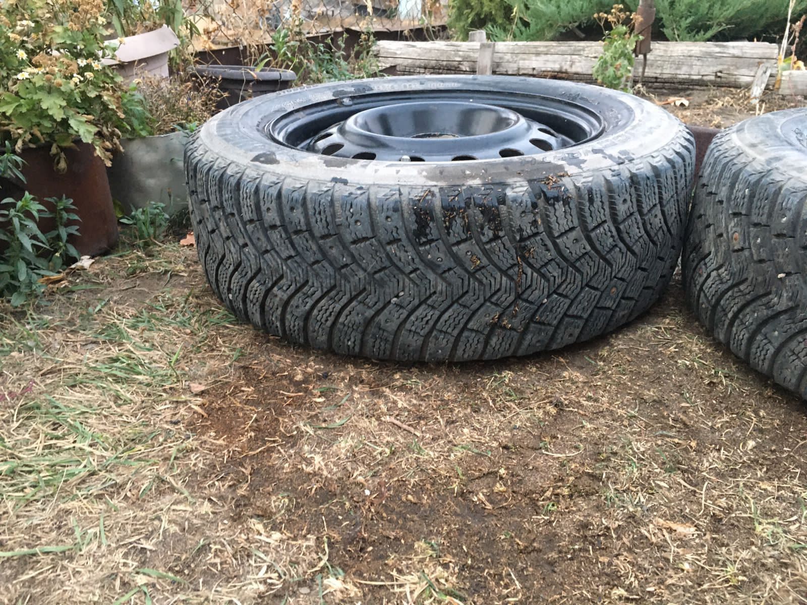 Штампы с зимней резиной Michelin 195/65/R15, 5/114,3