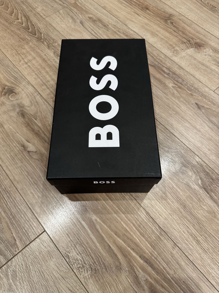 Оригинални Обувки BOSS Bulton – White on White