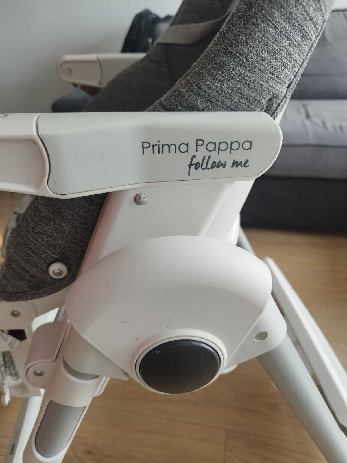 Столче за хранене Prima Pappa Zero Follow Me WonderGrey, Сив