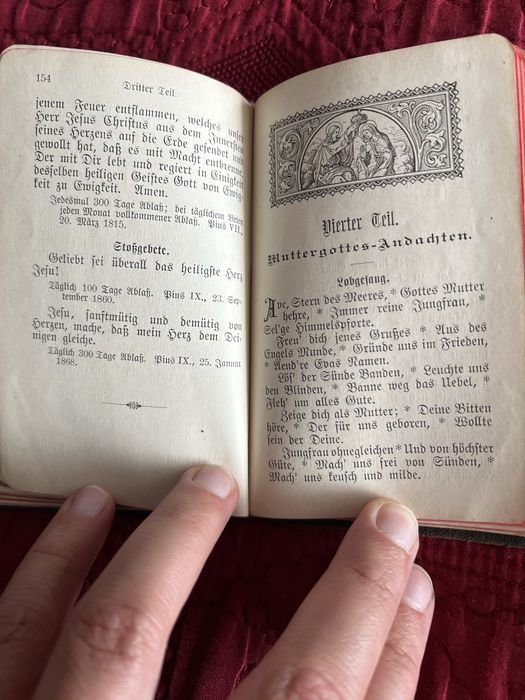 Schatzkästlein – Büchlein der Ablassgebete (1900, Dülmen)