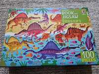 Vand Puzzle Usborne Dinosaurs 100 piese
