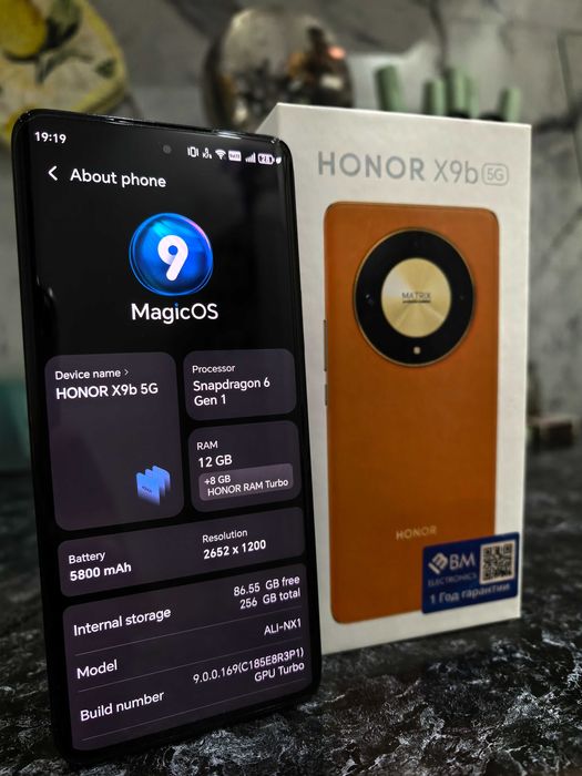 Honor X9B 5G 12RAM 256GB