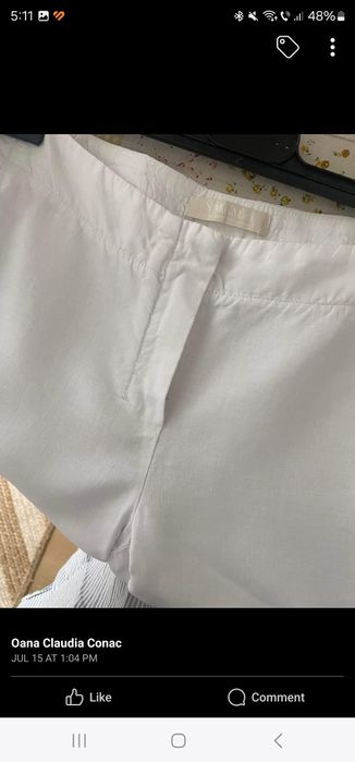 Pantaloni scurti din in MaxMar.a