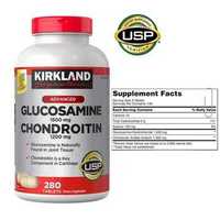 Kirkland Glucosamine Chondroitine Глюкозамин Хондроитин 280 таблеток .