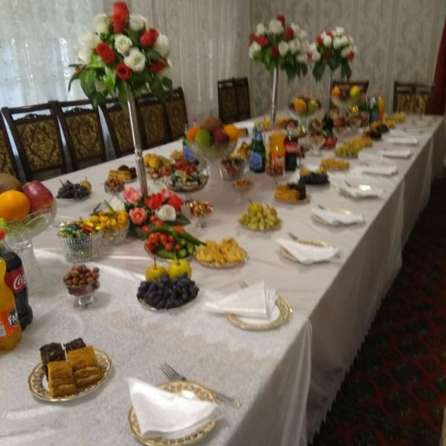 Prakat stol stul chinni idish qozon ochoqsamovar naves ijaraga beramiz