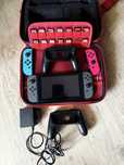 Nintendo switch + 13 jocuri + 2 joycon + geanta transport