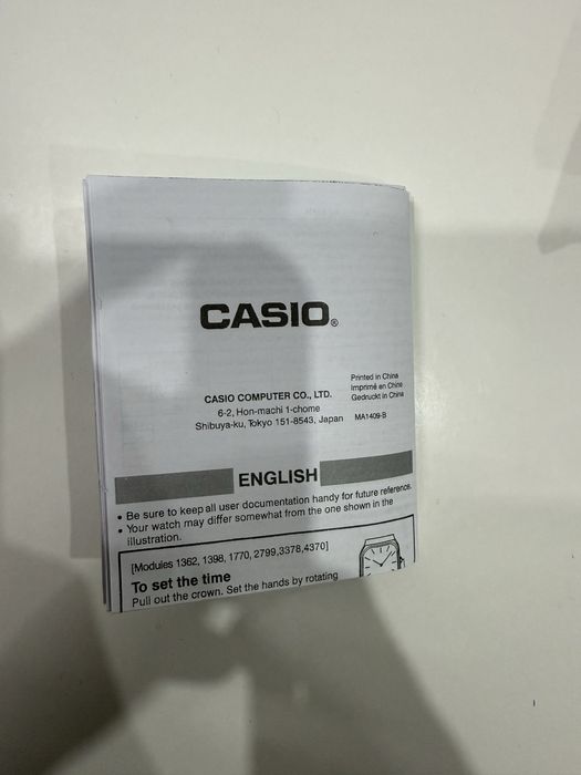 Часы Casio A159WA-N1DF
