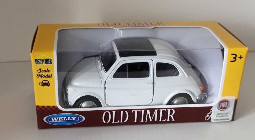 Macheta Fiat 500 1958 - Welly 1/32