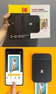 Imprimanta digitala instantanee KODAK SMILE,negru,sigilat