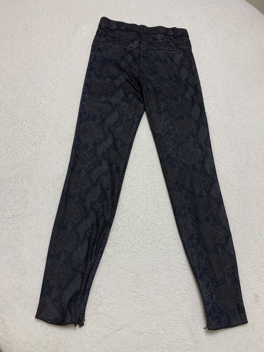 Pantaloni Zara imitatie piele sarpe