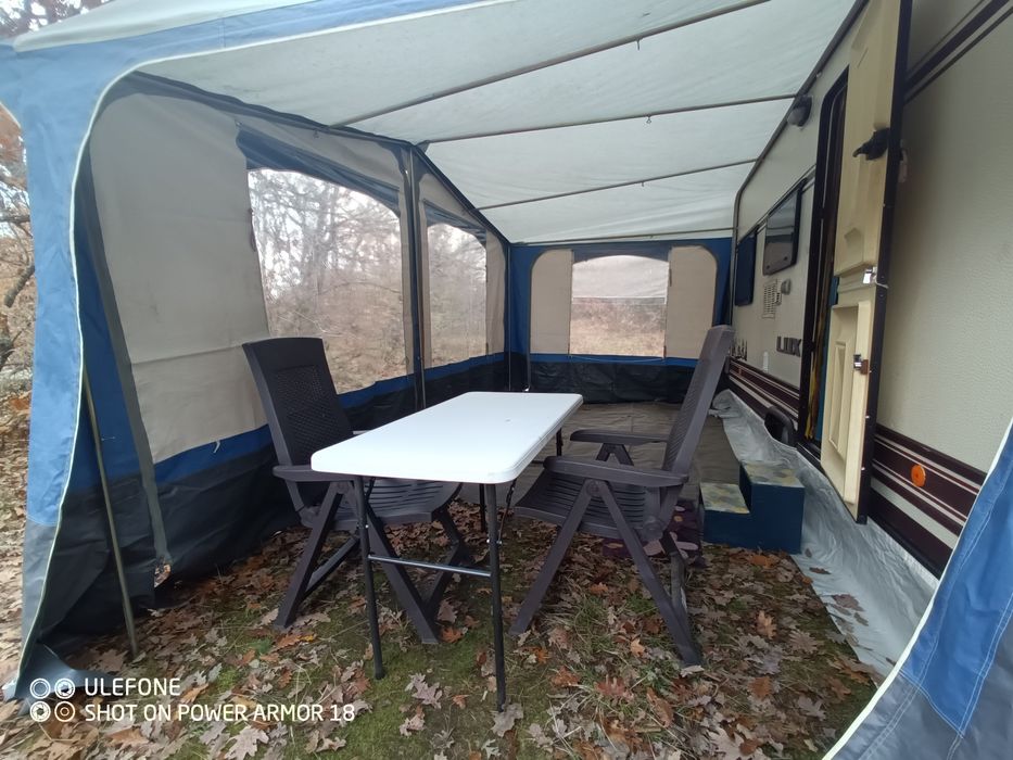 Каравана Burstner Lux. 1987г    761кг