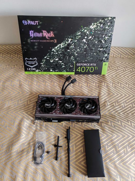 Видеокарта Palit RTX 4070 Ti GameRock Premium, 12 GB