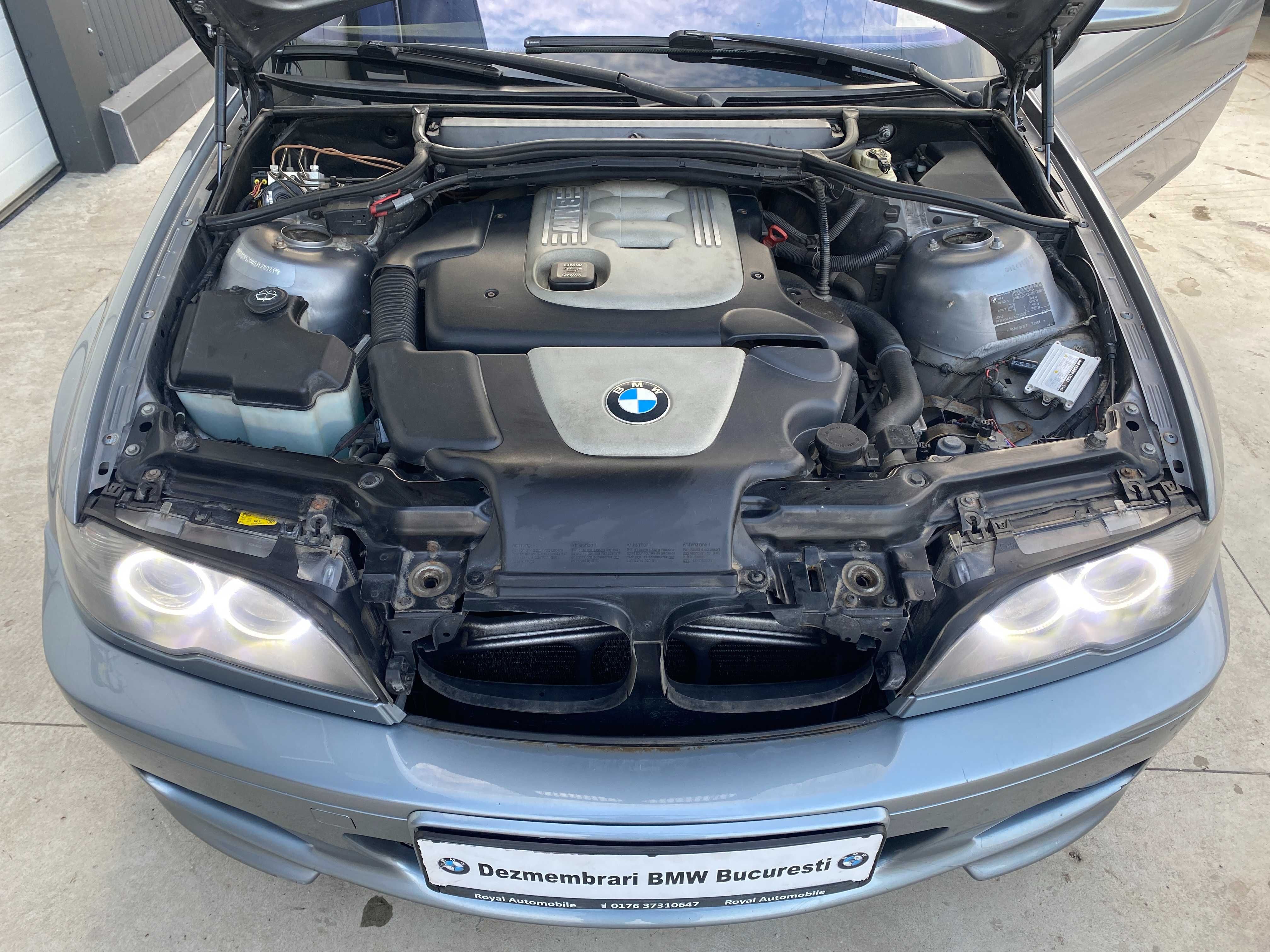 Dezmembrez BMW E46 coupe 320d pachet M interior-exterior
