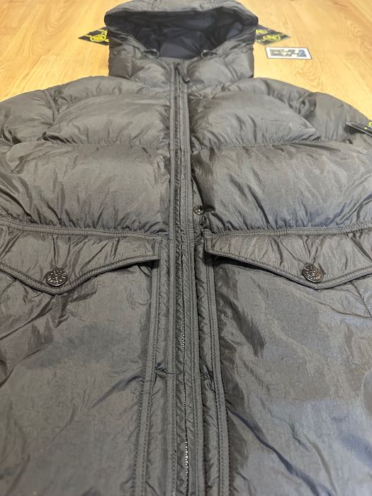 Stone Island Garment dyed crinkle reps R-Ny Down jacket(яке)