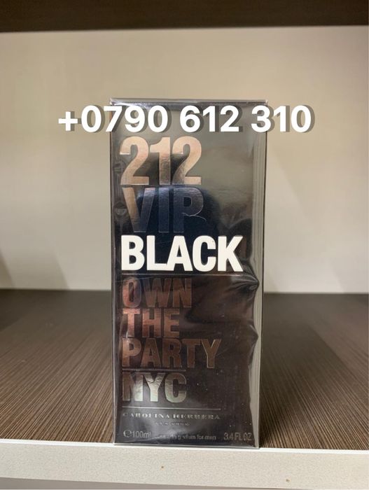 vand parfum 212 VIP Black Carolina Herrera