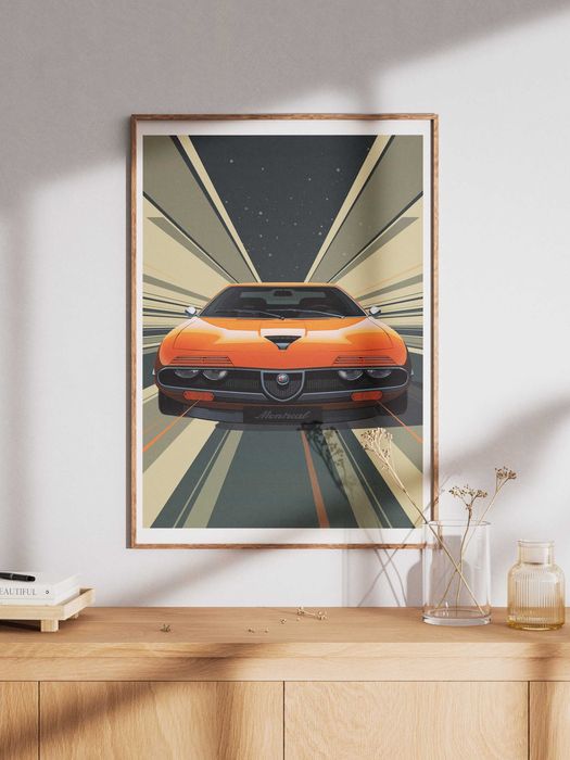 ПОСТЕРИ: Автомобилни илюстрации / Индивидуална поръчка