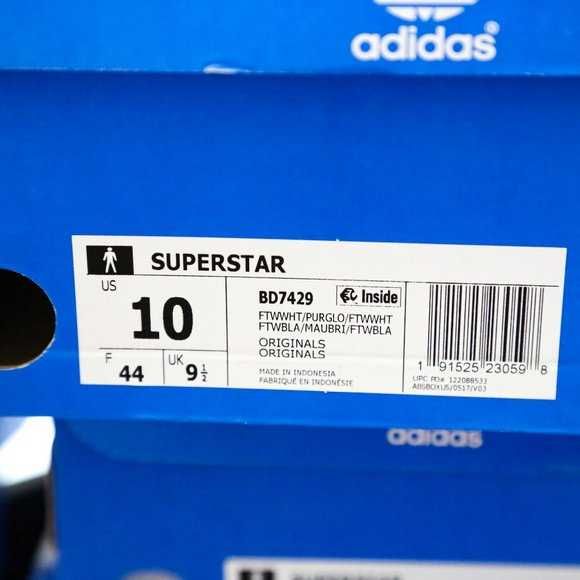 Оригинални маратонки * ADIDAS SUPERSTAR * EU 44 2/3