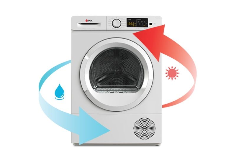 Нова сушилня с термопомпа Vox 8 кг